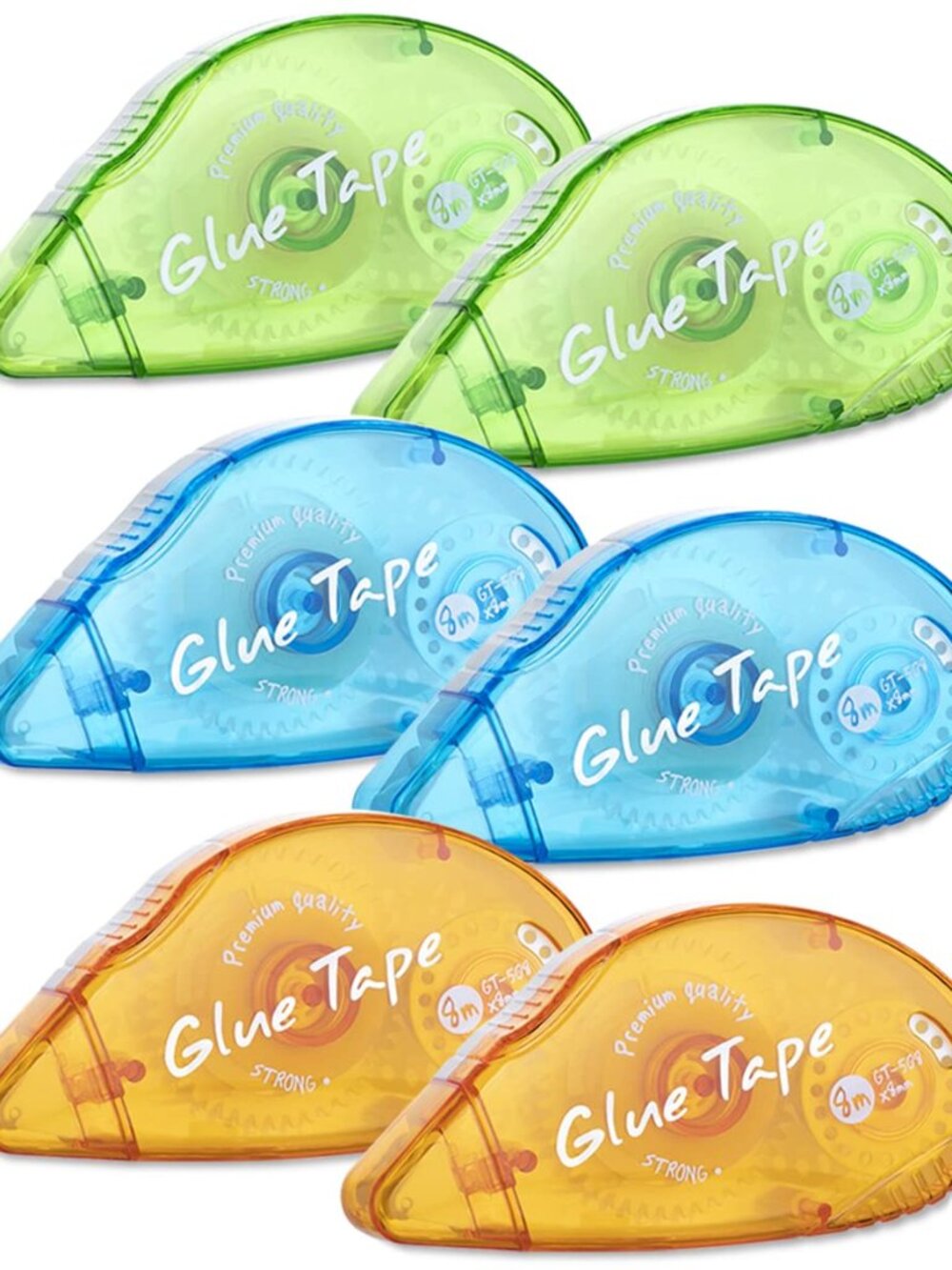 0.3IN x 26FT Double Sided Tape Roller, Scrapbook Tape Glue Tape